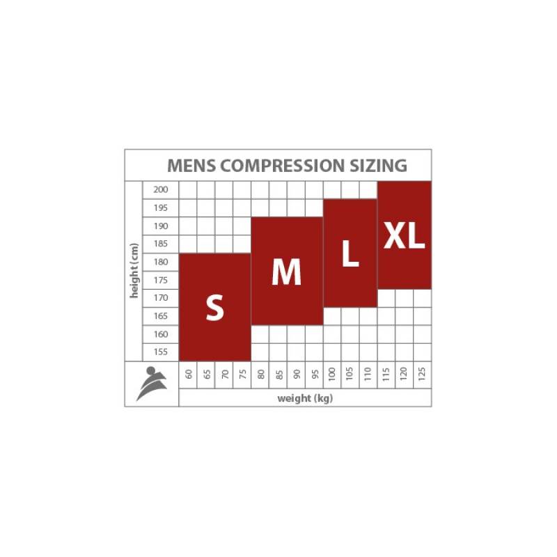 Pánské krátké kompresní kalhoty Red Series