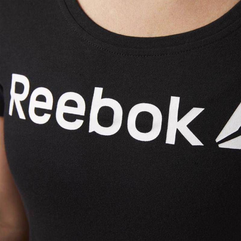Woman T-Shirt Reebok LINEAR READ SCOOP - CF4455