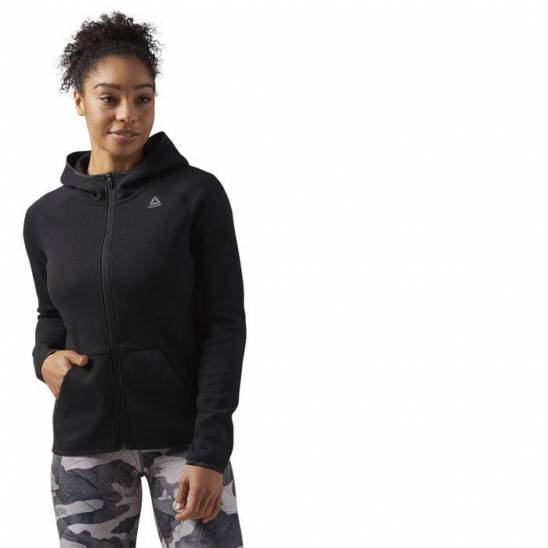 Dámská mikina QC FULL ZIP HOODIE - CF0316 - WORKOUT.EU