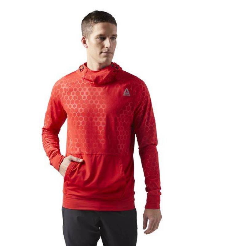 Pánská mikina HEXAWARM Perf Hoodie - CF2930