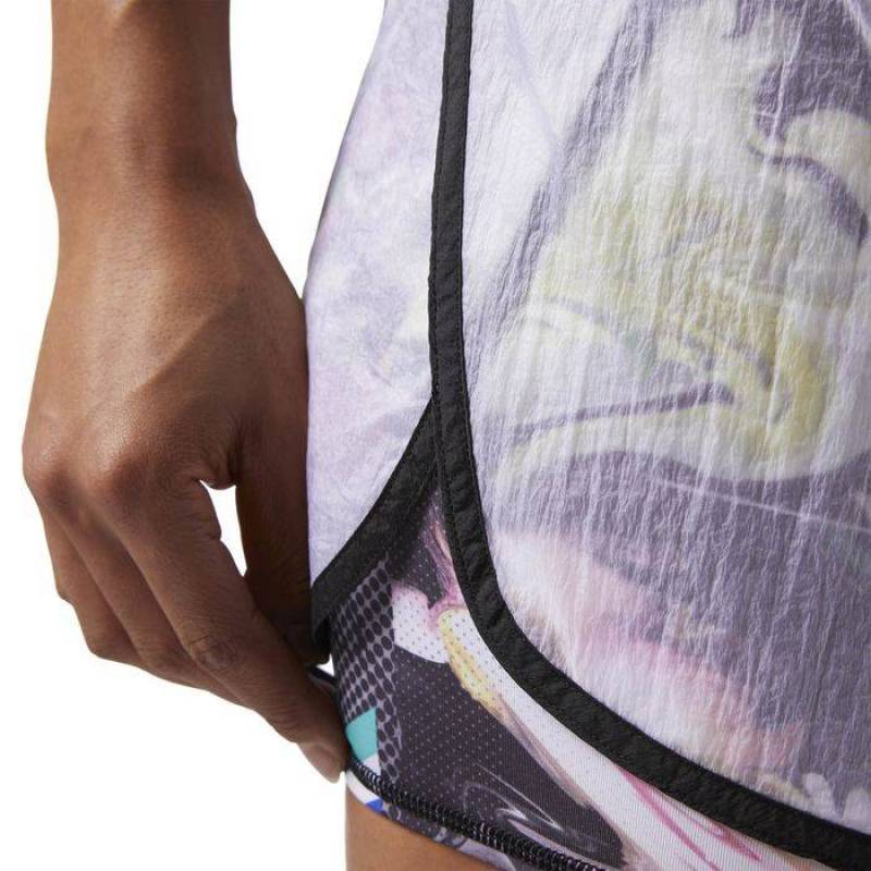 Dámské šortky 2-in-1 Woven Short - AOP CF3184