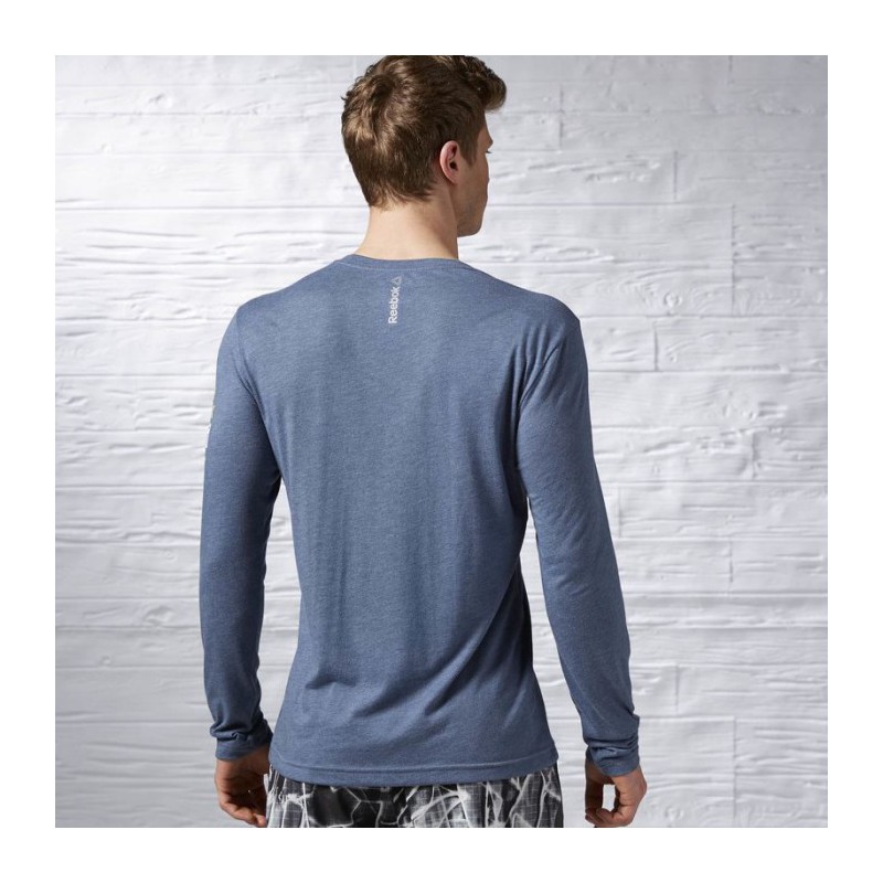 Pánské triko Reebok Spartan Race LS Tri Blend Sp