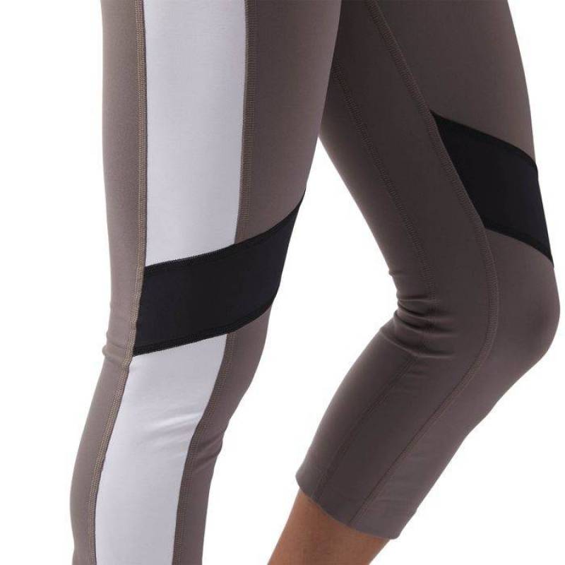 Dámské legíny LUX COLOR BLOCK CAPRI - CF5865
