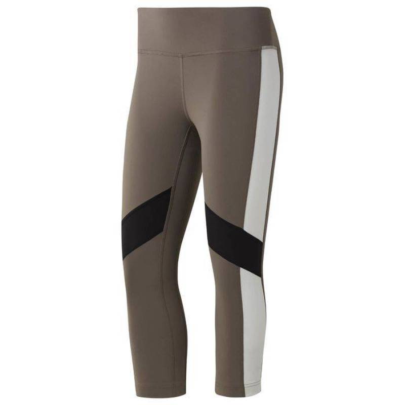 Dámské legíny LUX COLOR BLOCK CAPRI - CF5865