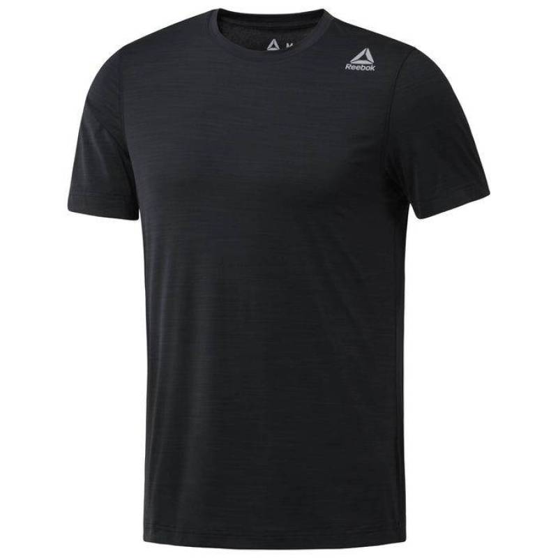 Man T-Shirt Workout Active Chill TECH TOP - black
