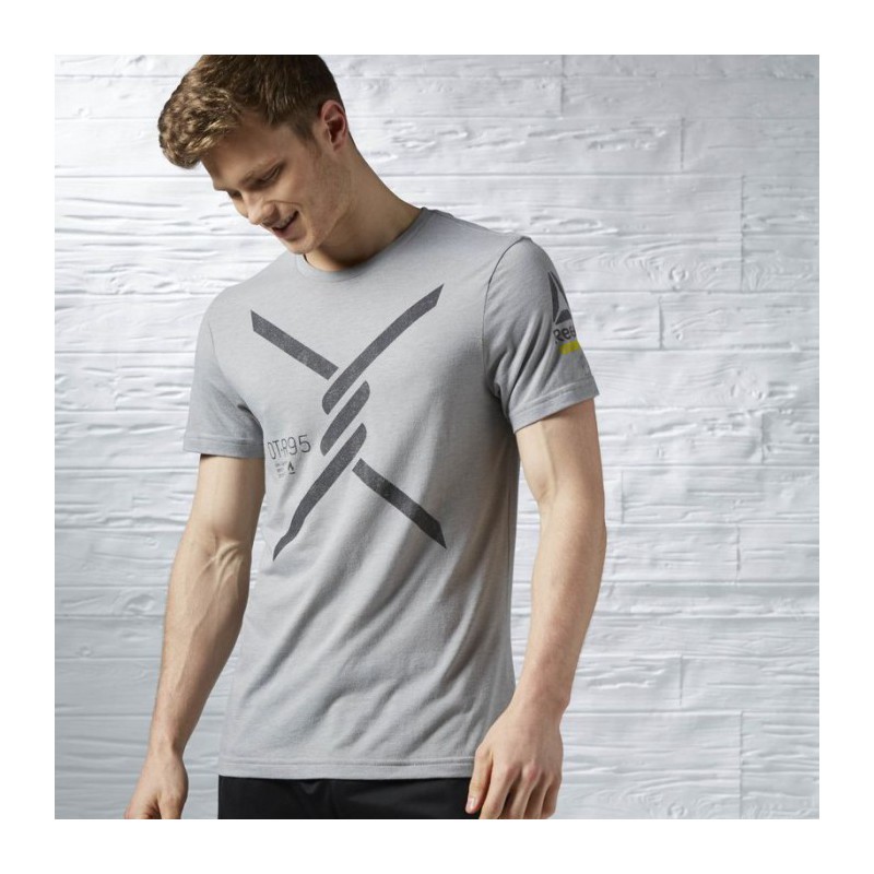 Pánské triko Reebok OTR Short Sleeve Tri-blend T