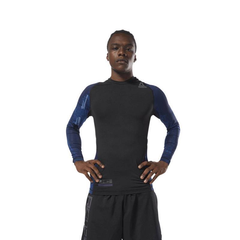 Pánské kompresní tričko Combat LS RashGuard - CY9964