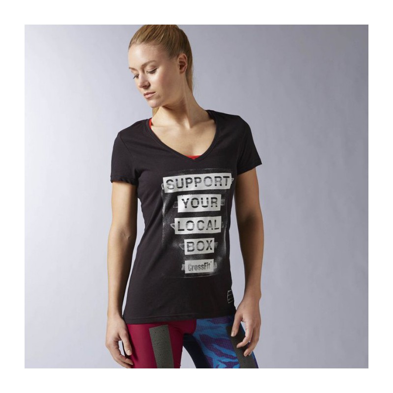 Dámské triko Reebok CrossFit Support Your Local