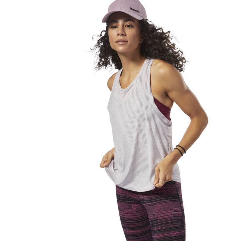 Woman top Perforated Tank - D93963