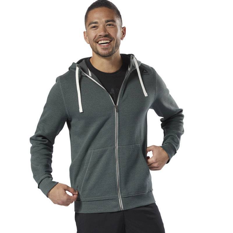 Man hoodie TE MARBLE GROUP FZ - D94190
