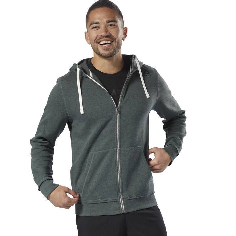 Man hoodie TE MARBLE GROUP FZ - D94190