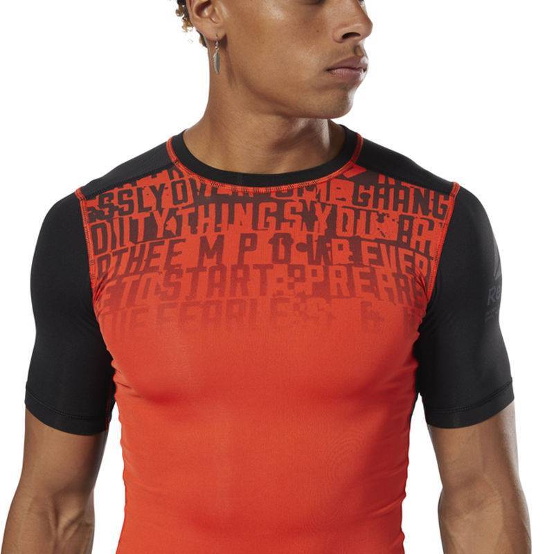 Man compression T-Shirt AC Graphic Comp Tee - D93806