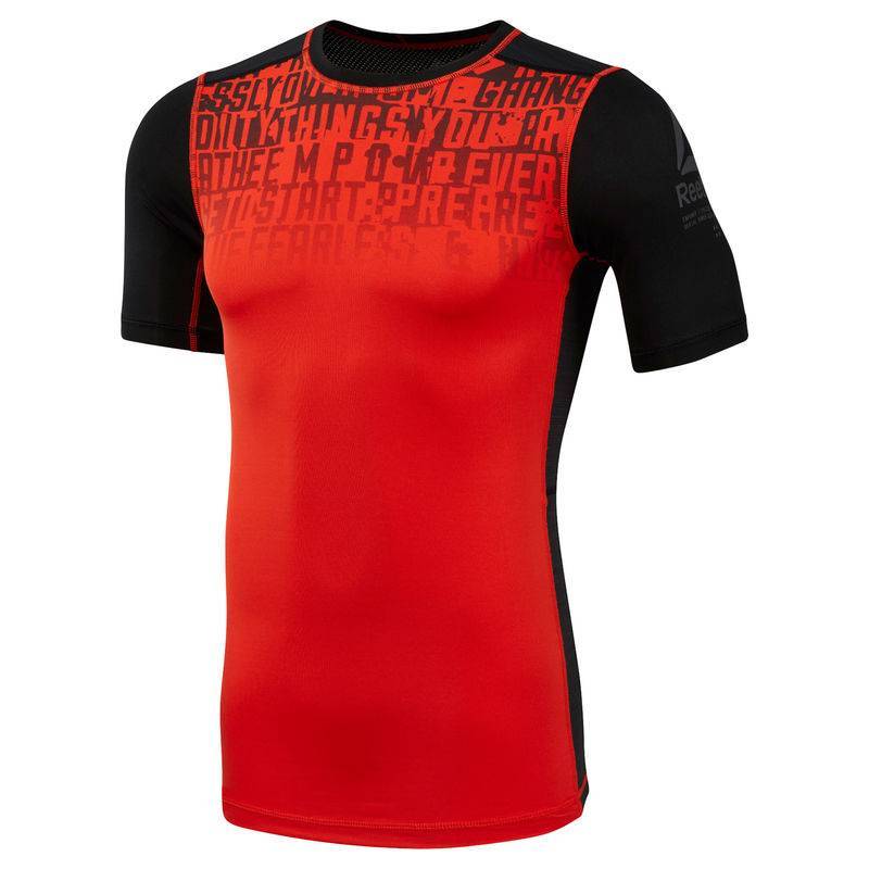 Man compression T-Shirt AC Graphic Comp Tee - D93806
