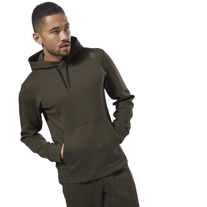 Man hoodie Reebok CrossFit Double Knit Hoodie - D94878