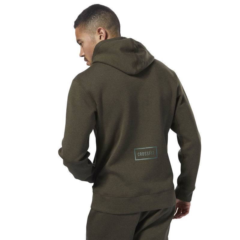 Man hoodie Reebok CrossFit Double Knit Hoodie - D94878
