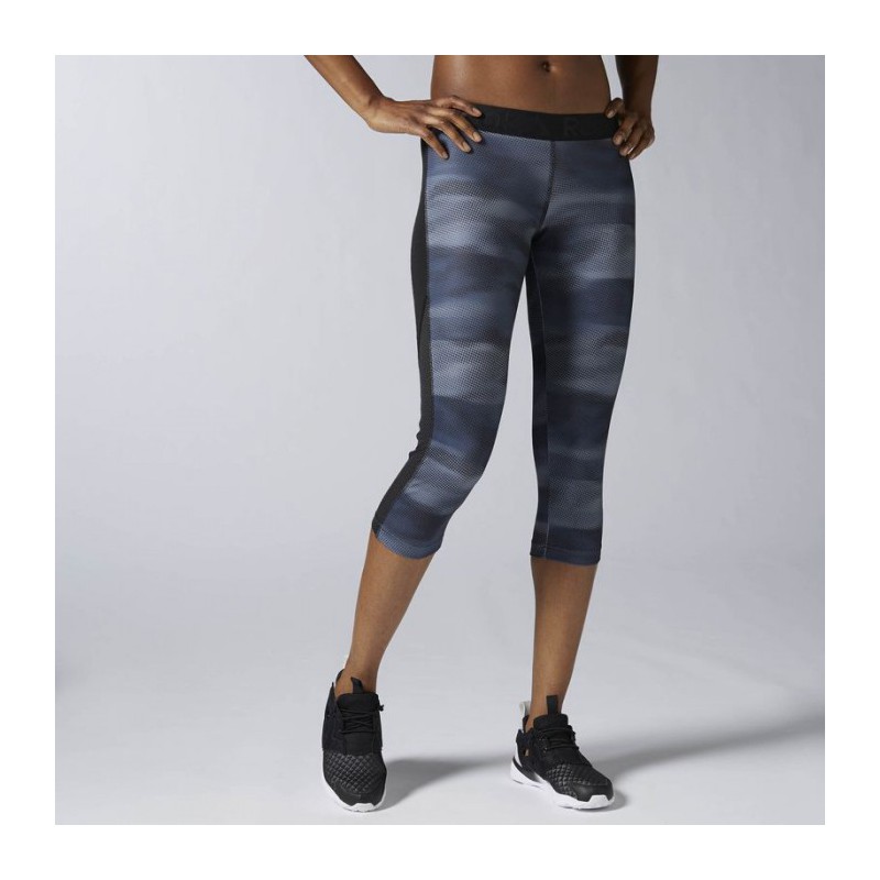 Dámské capri legíny Reebok Workout Ready All ove