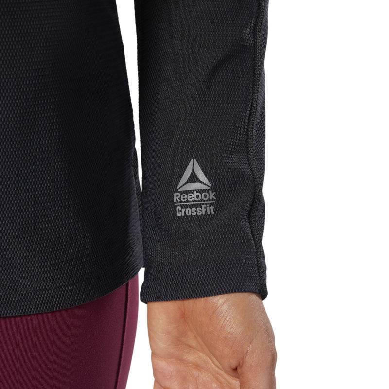 Woman T-Shirt Reebok Crossfit Jacquard LS - D94918