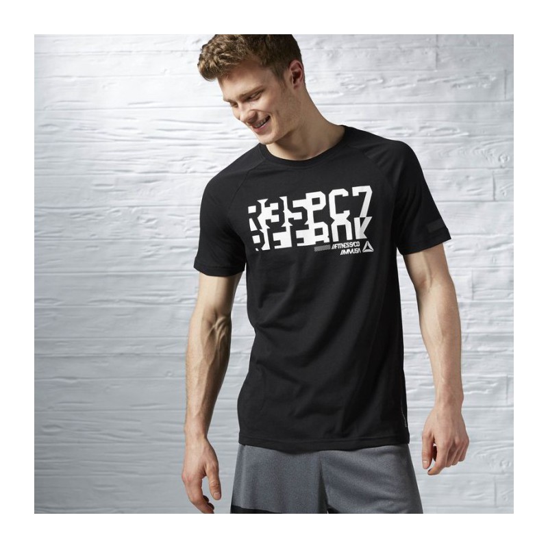 Pánské triko Reebok Workout Ready Cotton Graphic