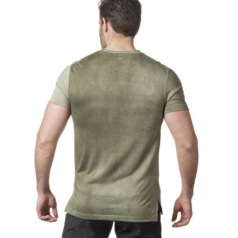 Man T-Shirt Combat Spray Dye Tee - D95979