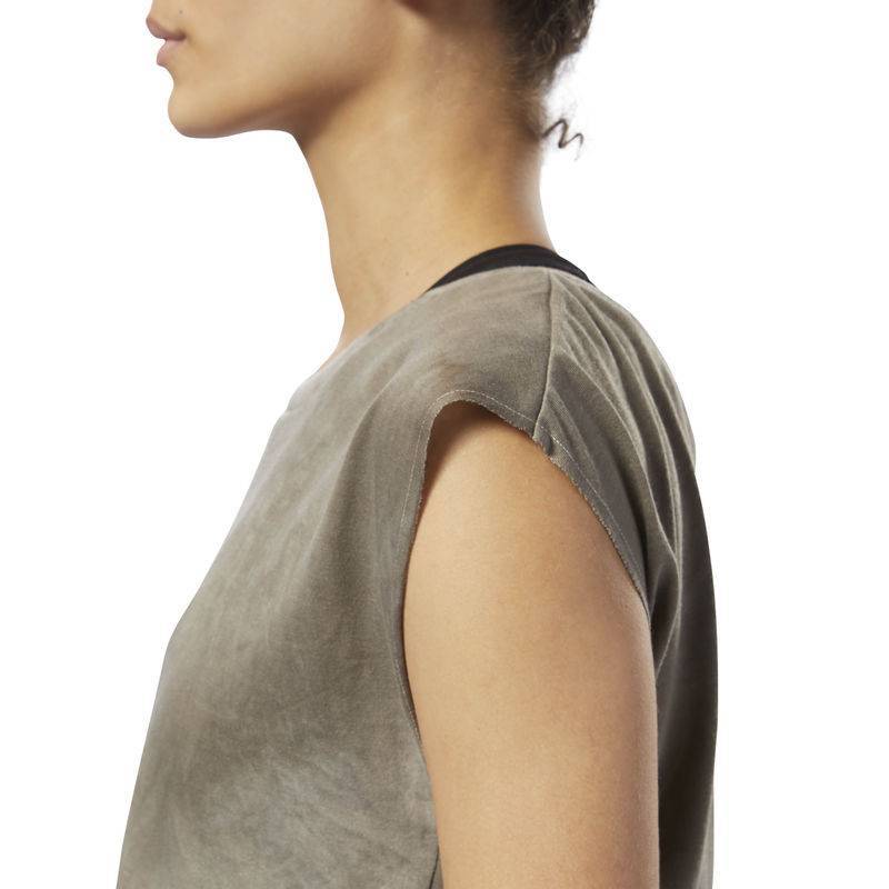 Woman T-Shirt Combat SprayDye Crop Tee - D95997