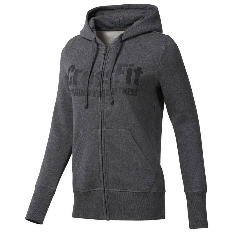 Woman hoodie RCrossFit FULL ZIP HOODY - DH3723