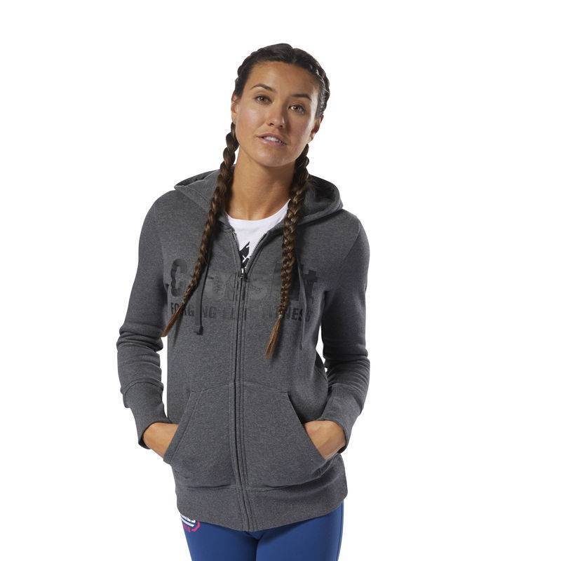 Woman hoodie RCrossFit FULL ZIP HOODY - DH3723