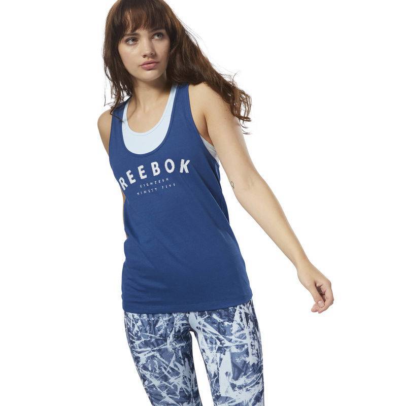 Woman top GS OPP Reebok 1895 Racer - DH3795