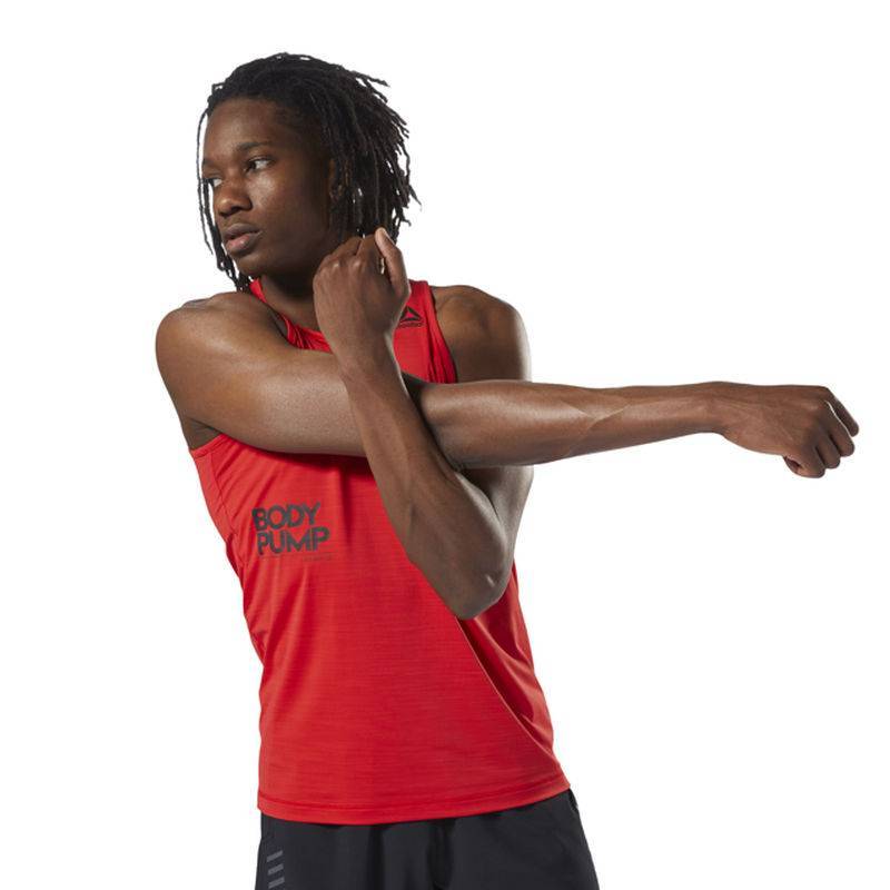 Man T-Shirt Les Mills BODY PUMP TANK - DJ2200