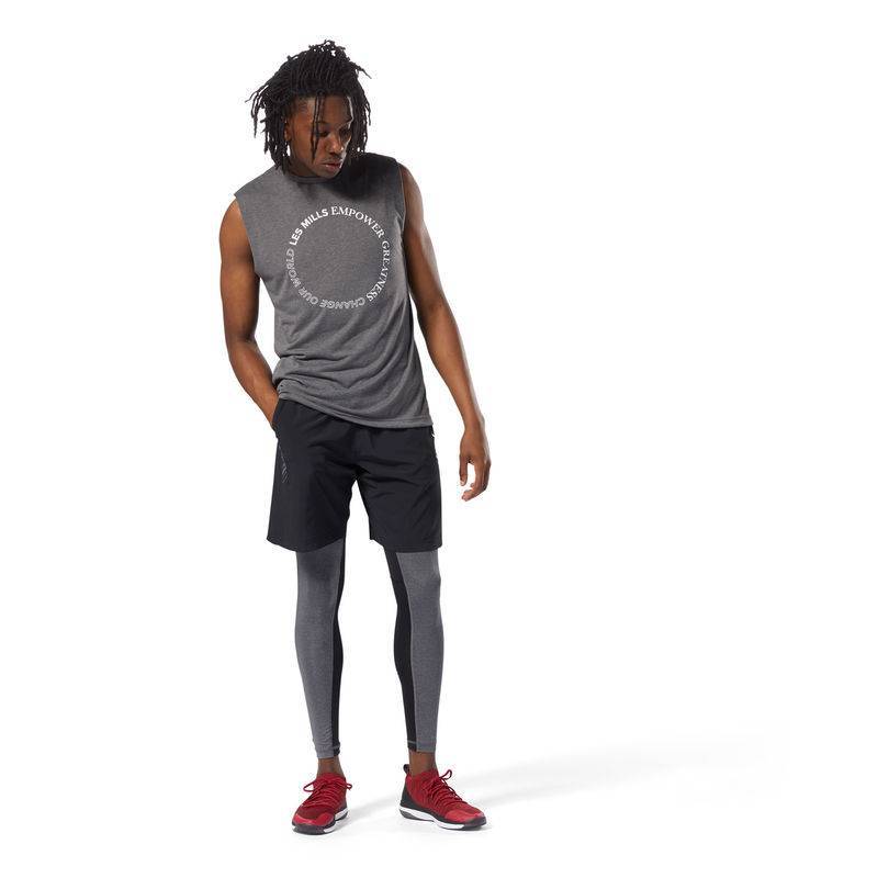 Man T-Shirt Les Mills MUSCLE TANK - DJ2199