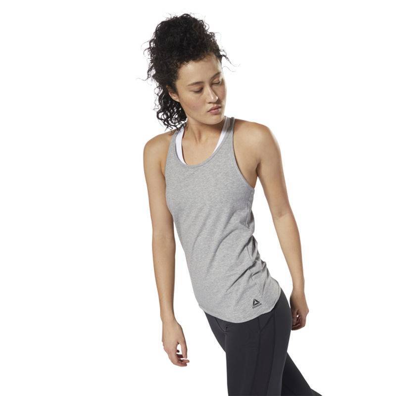 Woman top Les Mills SKINNY TANK - DJ2228