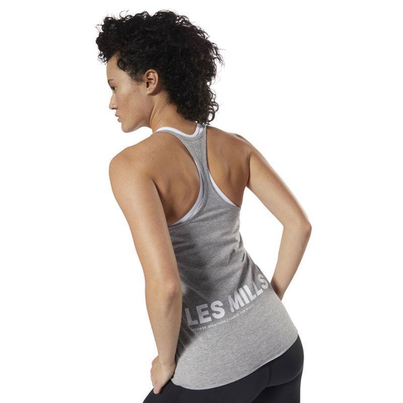 Woman top Les Mills SKINNY TANK - DJ2228