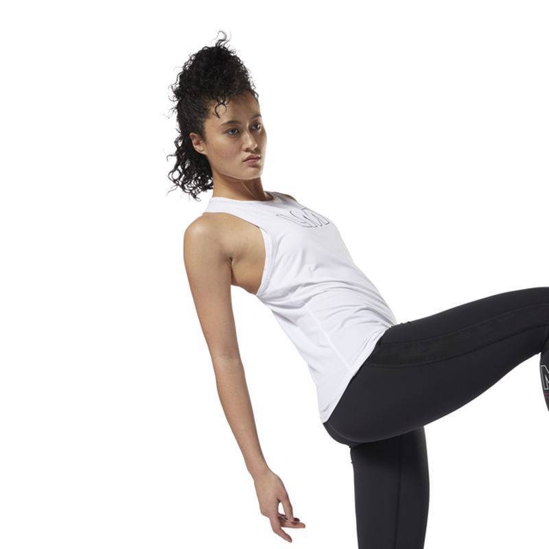 Woman top Les Mills Active Chill TANK - DM1820