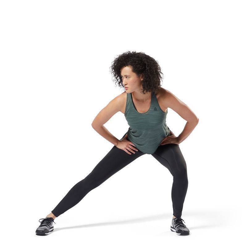 Woman top Les Mills Active Chill SLUB TANK - DJ2221