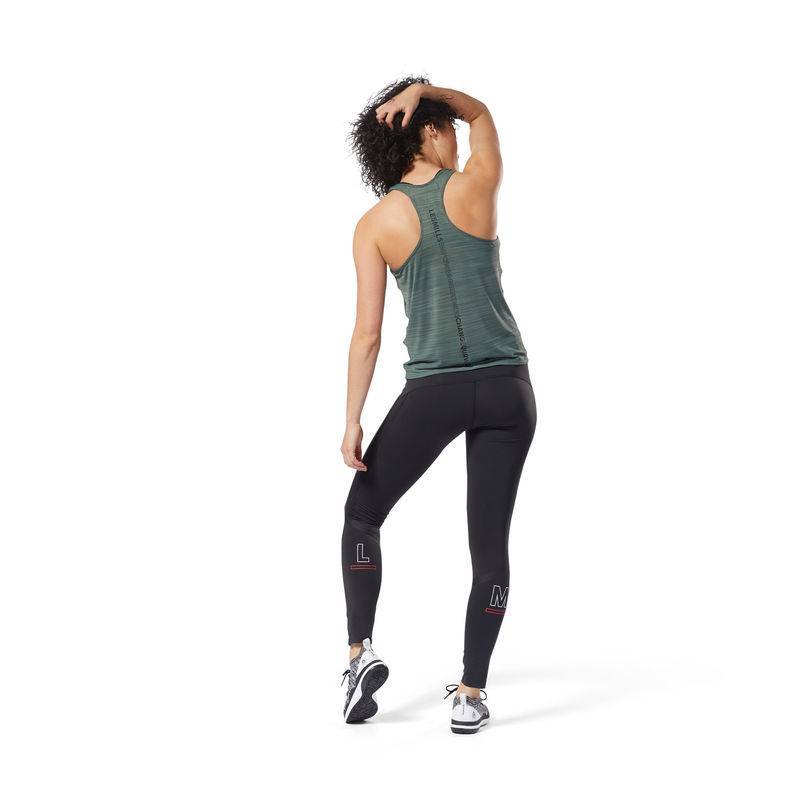 Woman top Les Mills Active Chill SLUB TANK - DJ2221