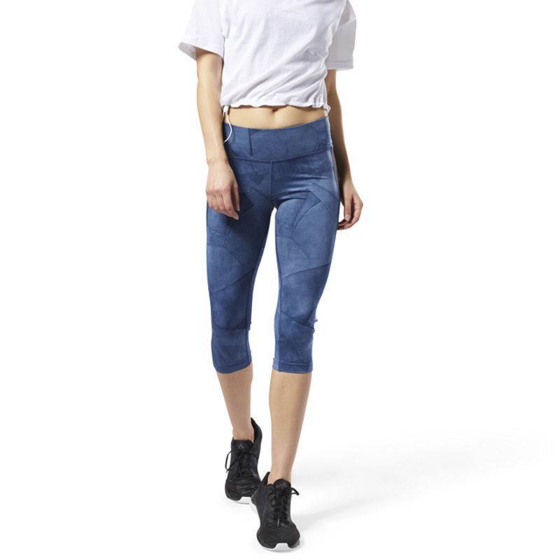 Woman Tight WOR PRINTED CAPRI - CY3632