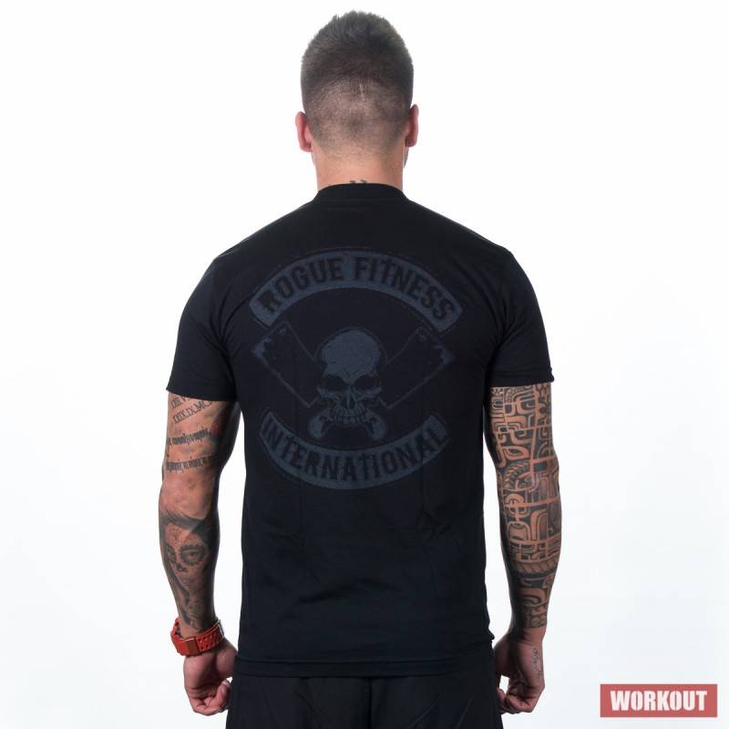 Herren T-Shirt Rogue International - schwarz