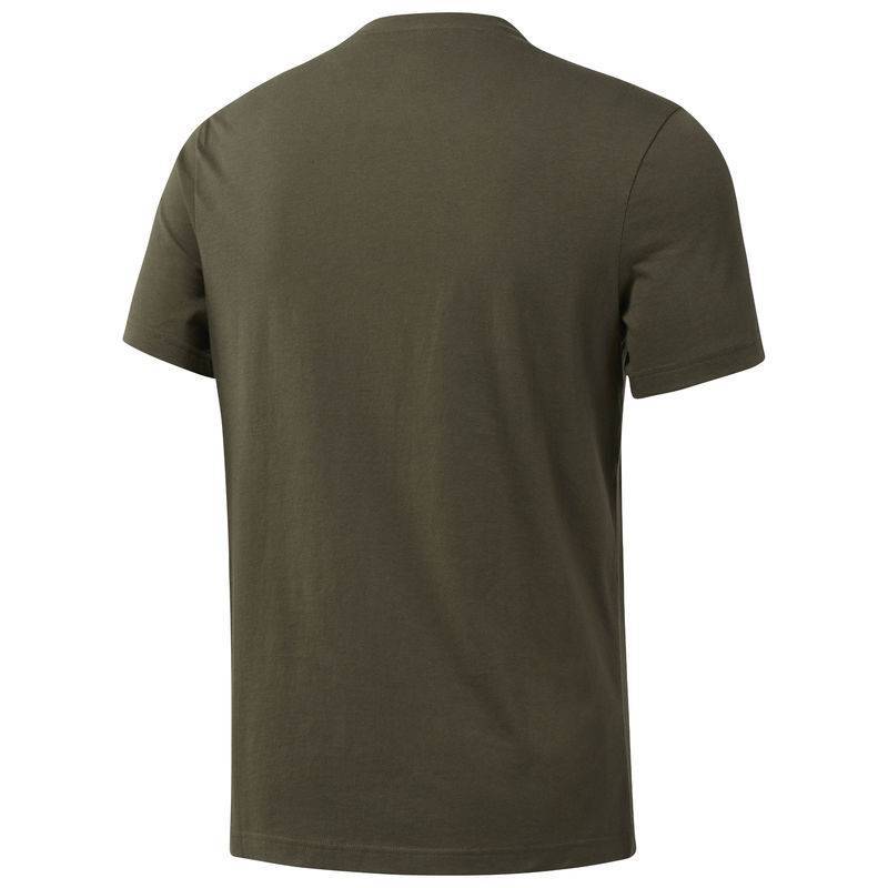 Man T-Shirt KING OF TRAINING ArmyGREEN