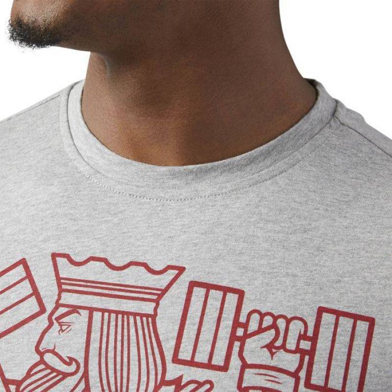 Man T-Shirt KING OF TRAINING MGREYH