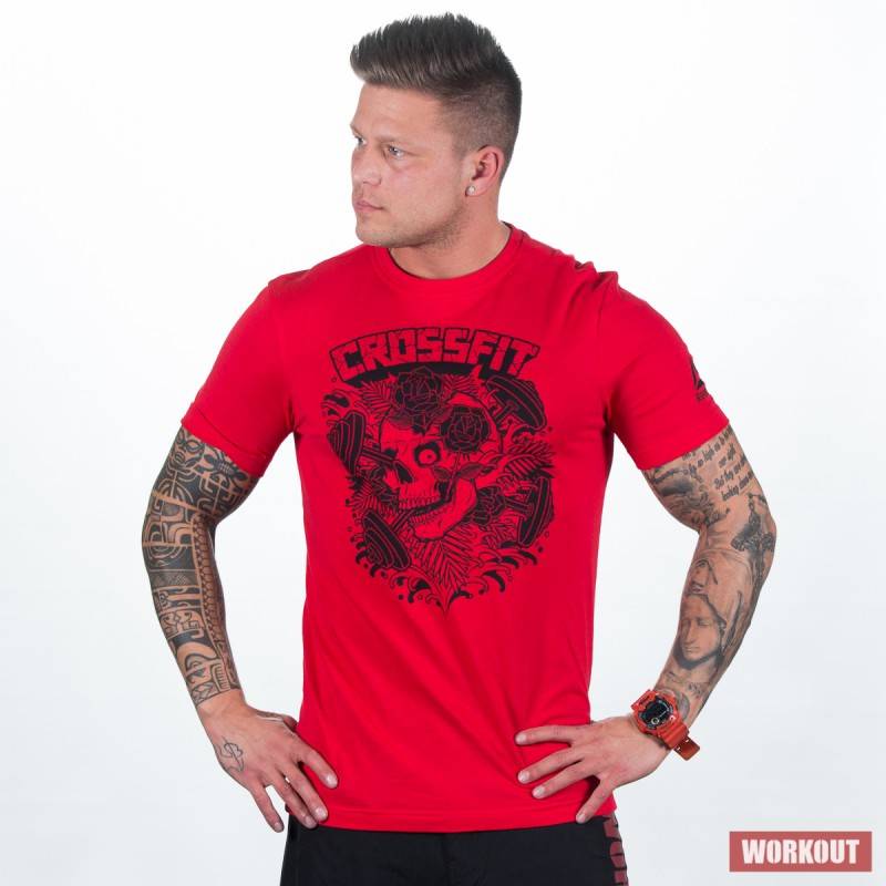 Pánské tričko CrossFit MIKE GIANT SKULL BR5534
