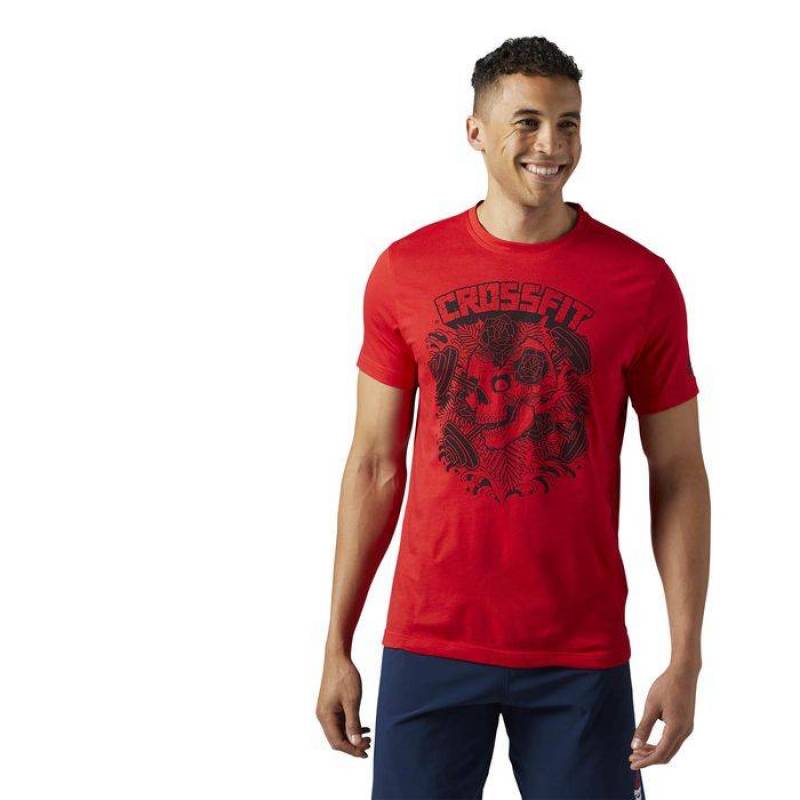 Herren T-Shirt CrossFit MIKE GIANT SKULL - BR5534