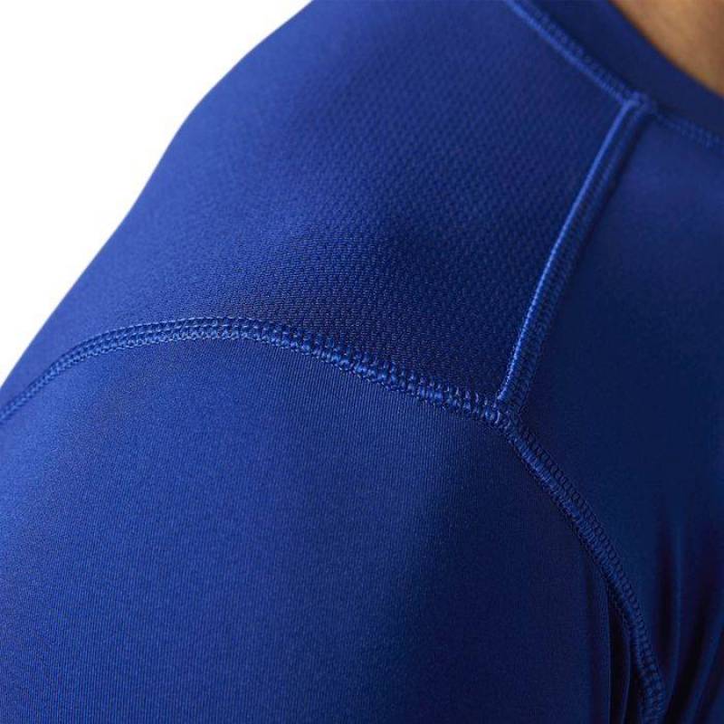 Man compression T-Shirt WOR COMPR LO SLEEVE SOLI