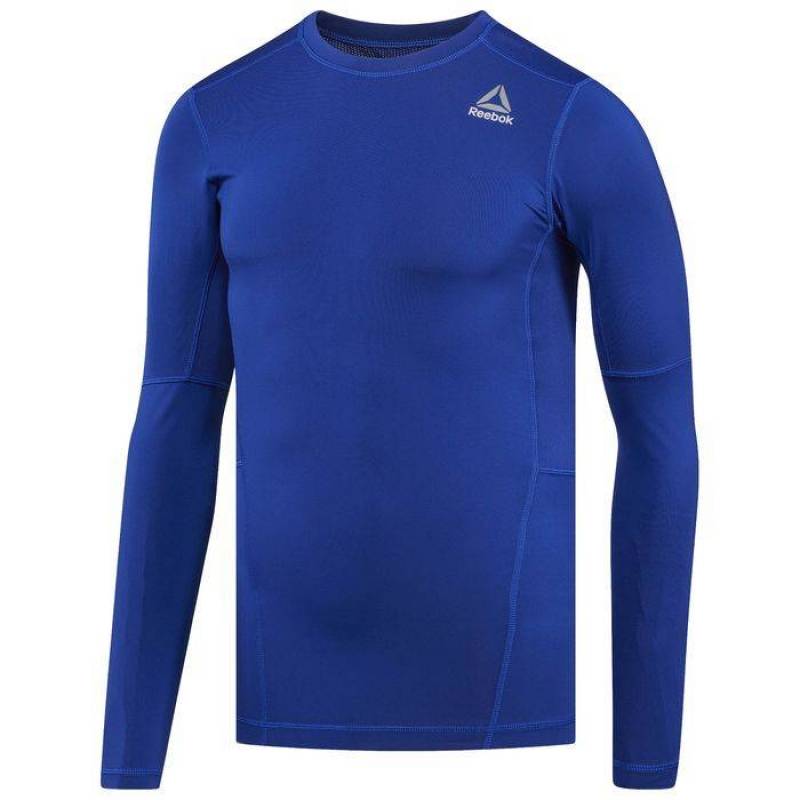 Man compression T-Shirt WOR COMPR LO SLEEVE SOLI