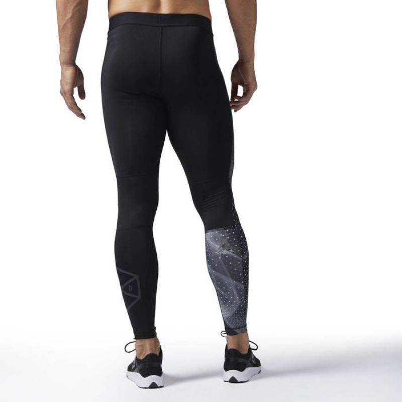 Dámské kompresní legíny COMPRESSION TIGHT - AOP