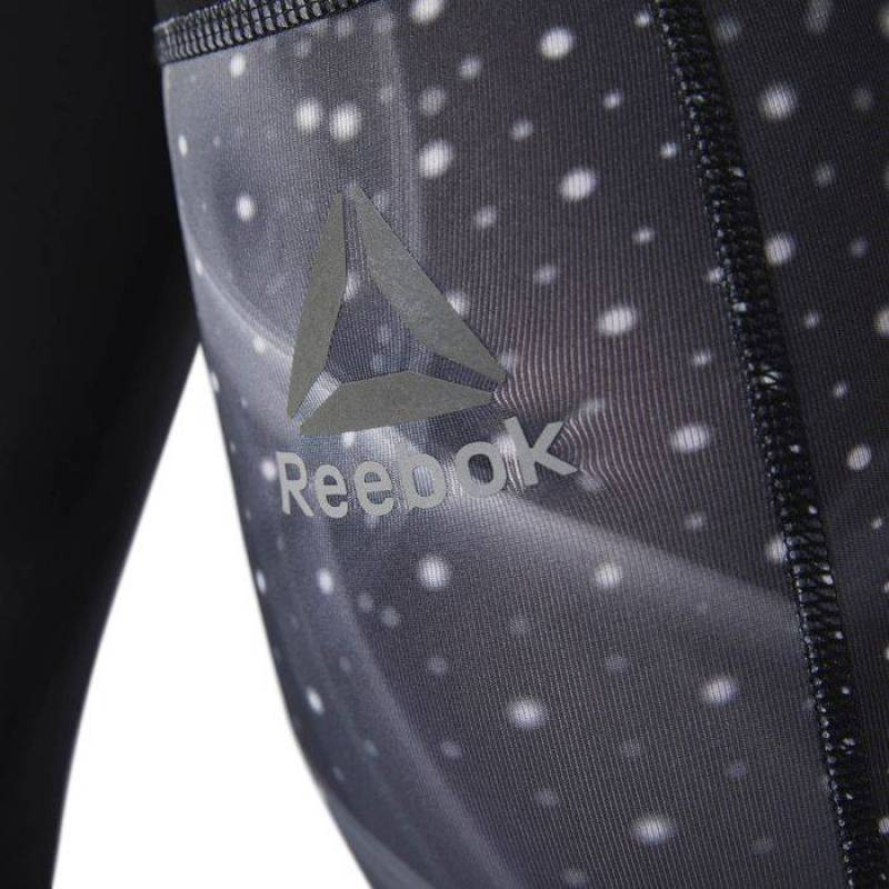 Dámské kompresní legíny COMPRESSION TIGHT - AOP