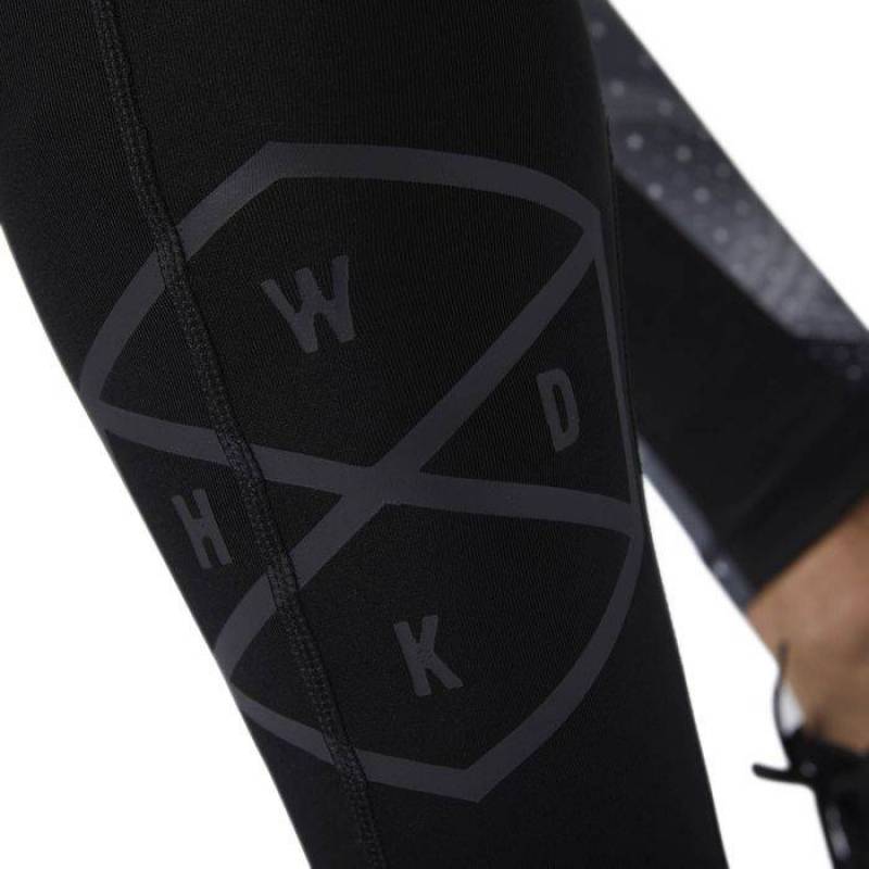 Dámské kompresní legíny COMPRESSION TIGHT - AOP