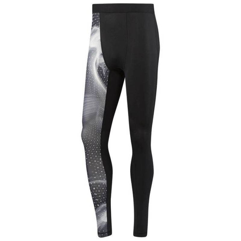 Dámské kompresní legíny COMPRESSION TIGHT - AOP