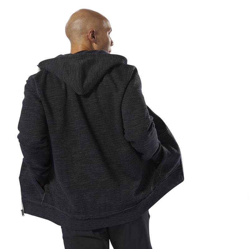 Man hoodie TE MARBLE GROUP FZ - D94188