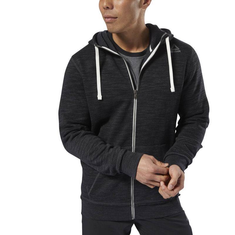 Man hoodie TE MARBLE GROUP FZ - D94188