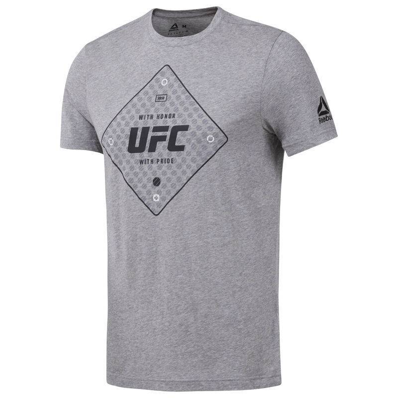 Man T-Shirt UFC FG TEXT TEE - D95026