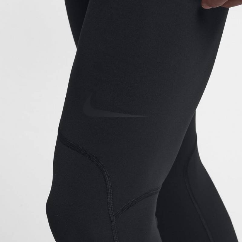 Herrenleggings kompressions M NP POWER - schwarz